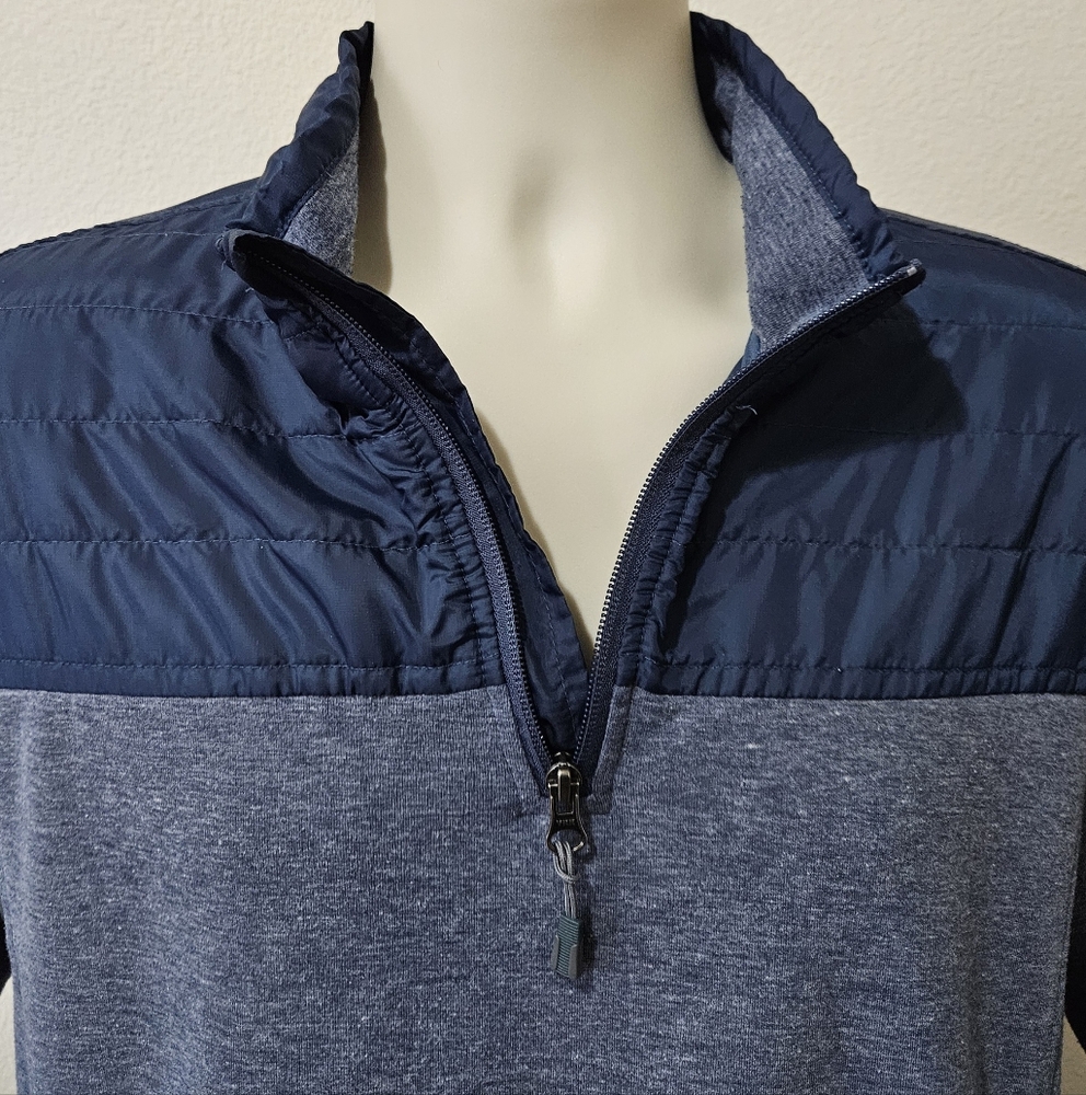 Eddie Bauer Two Toned 1/4 Zip Pullover Sweatshirt - Picture 4 of 11